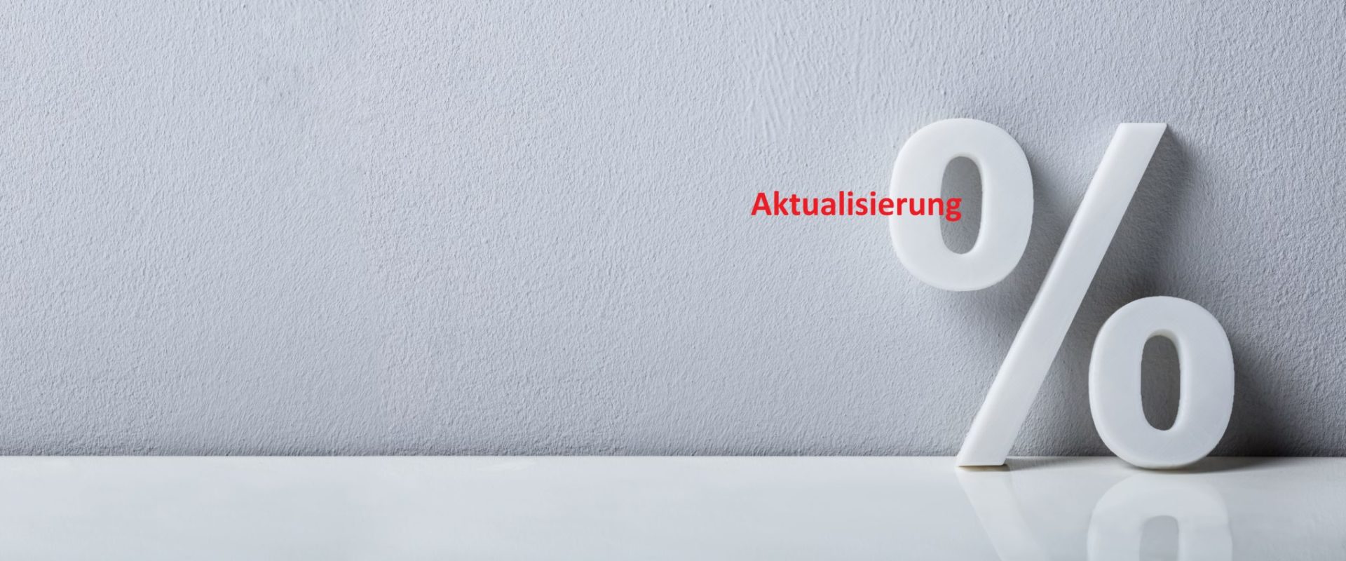 Umsatzsteuersenkung-Aktualisierung